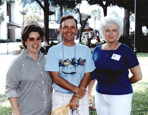 Anne Laing, Vernon Duncan and Mary Phillips