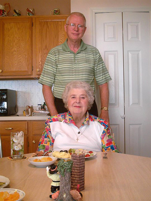 Terry Gartside with mom, Vivian Gartside